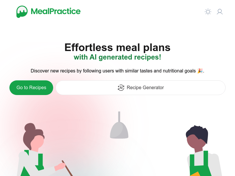 MealPractice screenshot 1