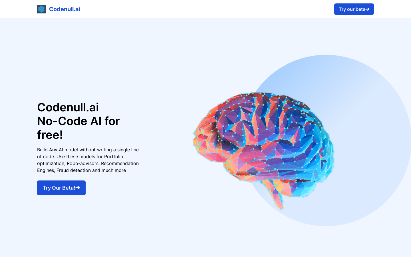 Codenull.ai screenshot 1
