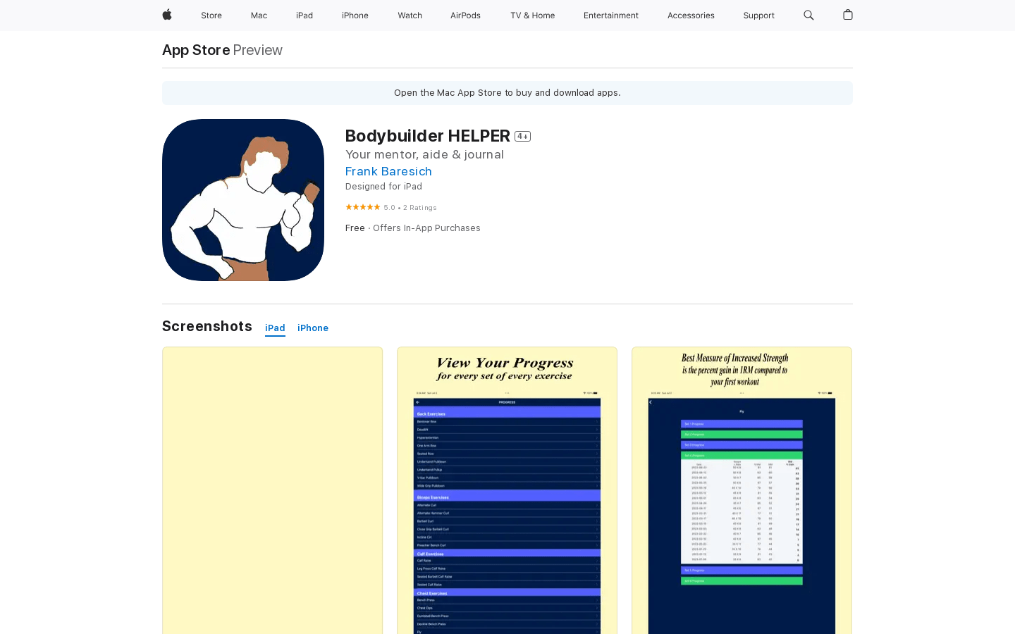 Bodybuilder HELPER screenshot 1