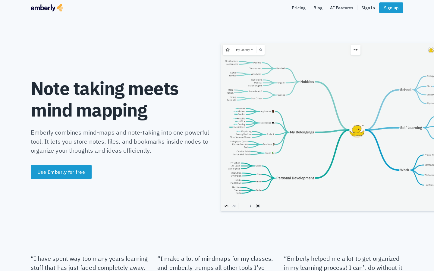 Emberly screenshot 1