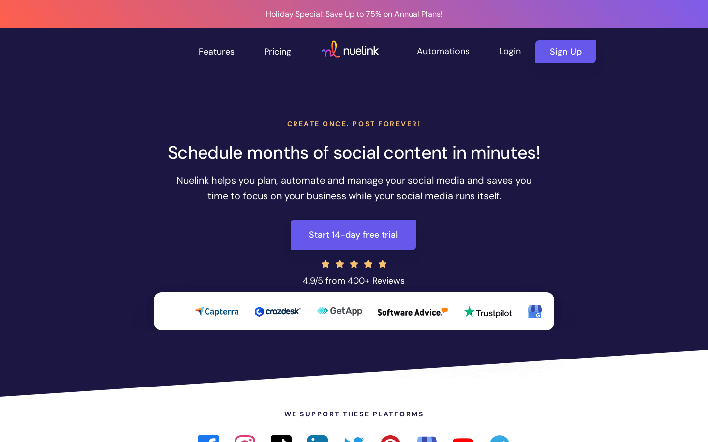 Nuelink screenshot 1