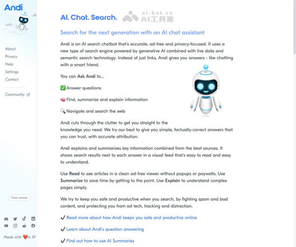 Andi screenshot 1