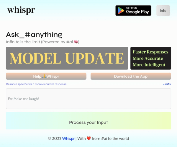 Whispr screenshot 1