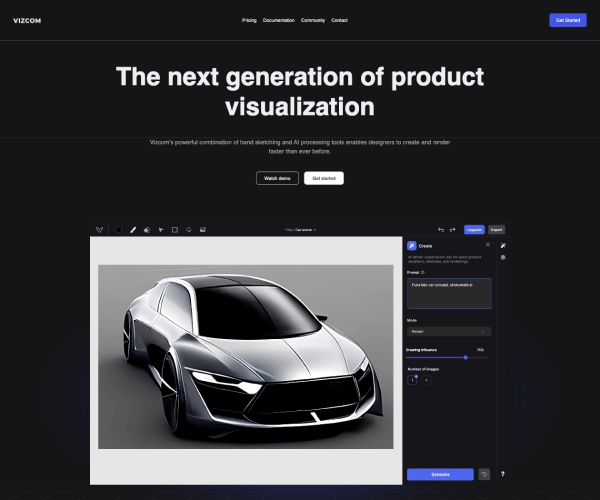 Vizcom screenshot 1