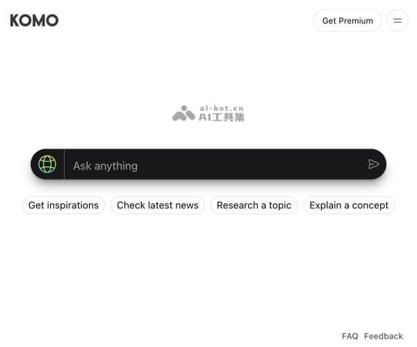 Komo Search screenshot 1