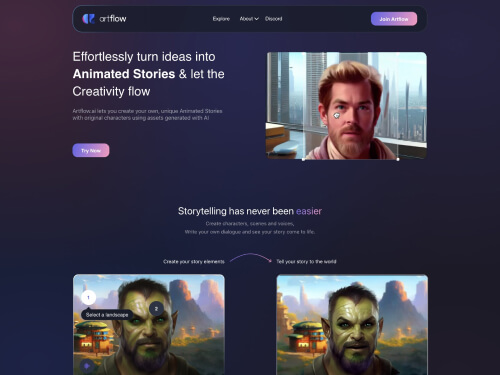 Artflow screenshot 1