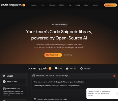 CodeSnippets screenshot 1