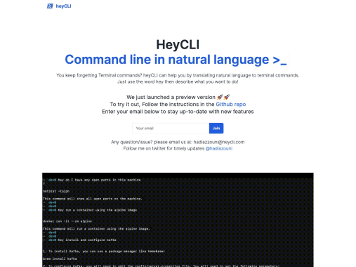 HeyCLI screenshot 1