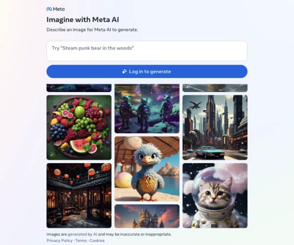 Imagine with Meta screenshot 1