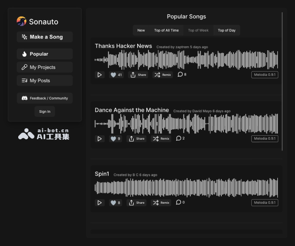 Sonauto screenshot 1