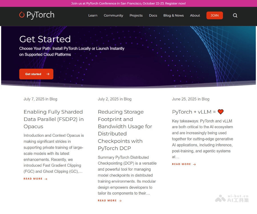 PyTorch screenshot 1