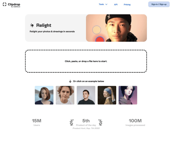 Relight screenshot 1