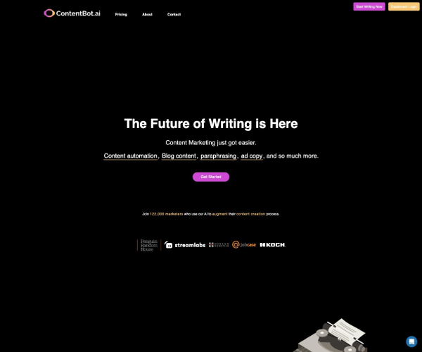 ContentBot screenshot 1