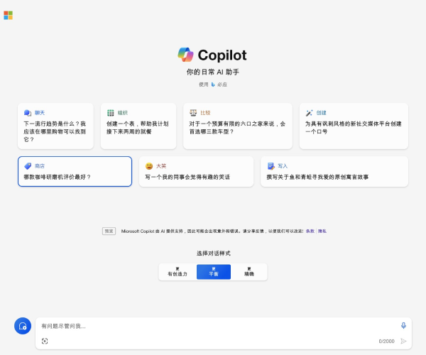 Copilot screenshot 1