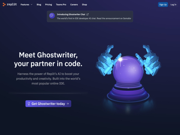 Ghostwriter screenshot 1