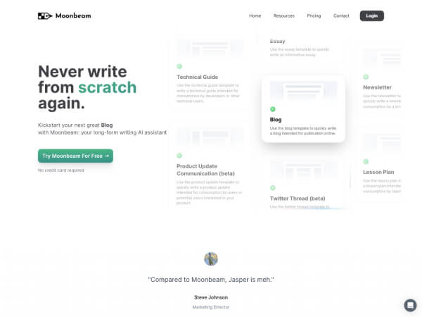Moonbeam screenshot 1