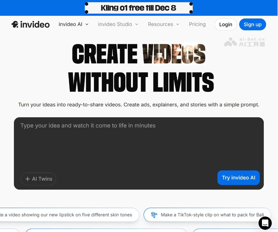 InVideo AI screenshot 1