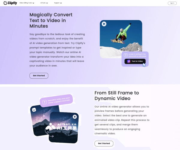 Clipfly screenshot 1