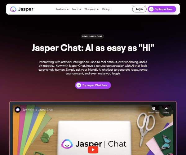 Jasper Chat screenshot 1