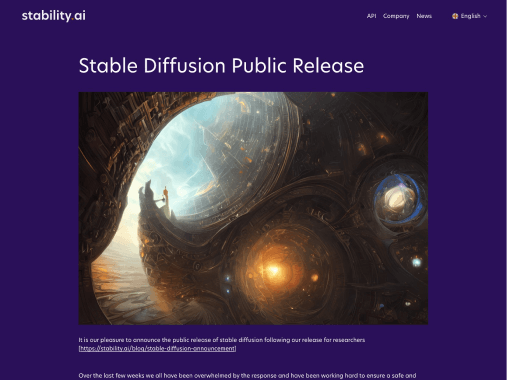 Stable Diffusion screenshot 1