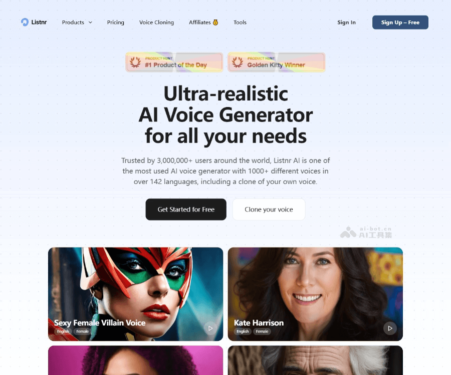 Listnr screenshot 1