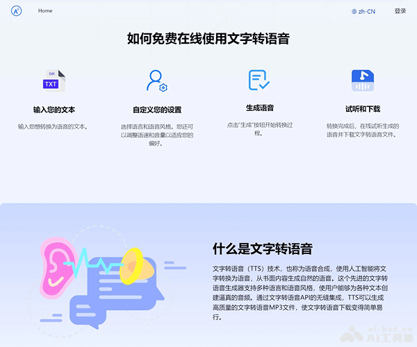 TextToSpeech screenshot 1