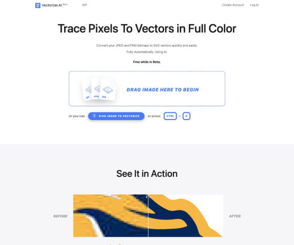 Vectorizer.AI screenshot 1