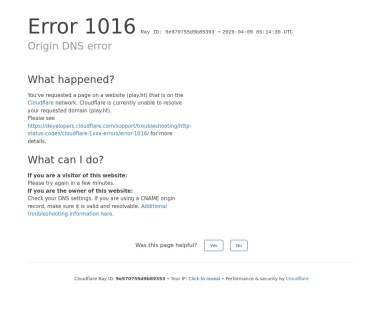 Play.ht screenshot 1