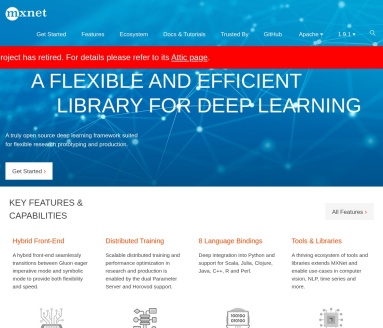 Apache MXNet screenshot 1