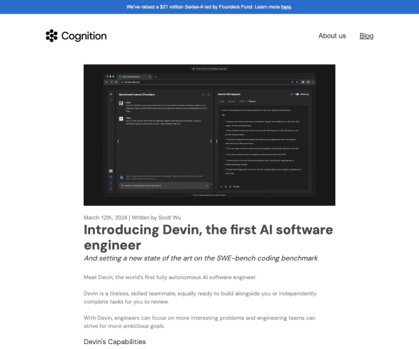 Devin screenshot 1