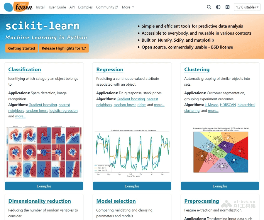 Scikit-learn screenshot 1