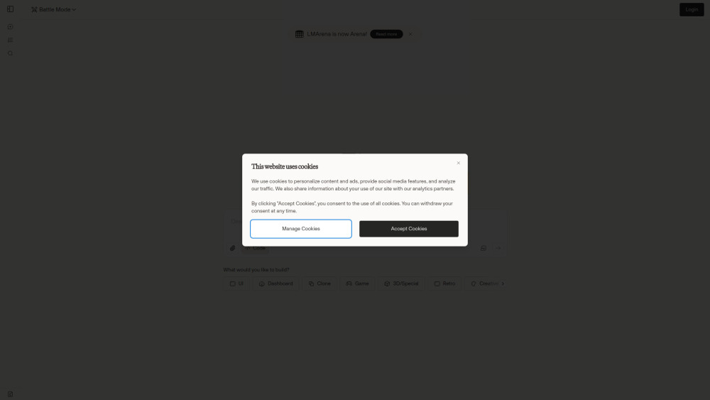 Code Arena screenshot 1