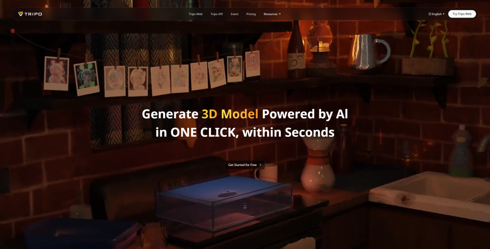 Tripo AI screenshot 1