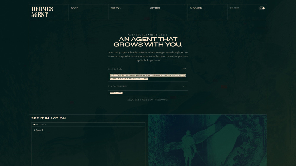 Hermes Agent screenshot 1