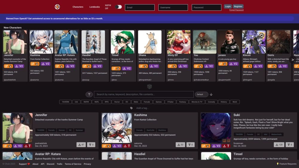 Chub AI screenshot 1