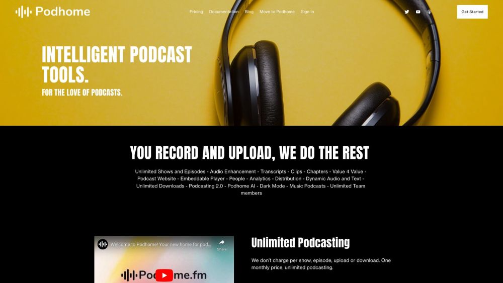 Podhome screenshot 1
