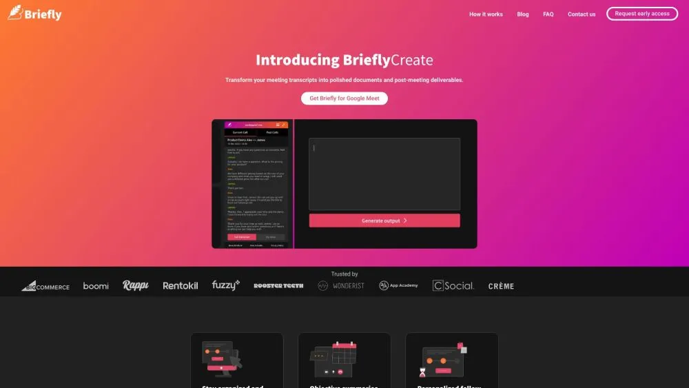 Briefly