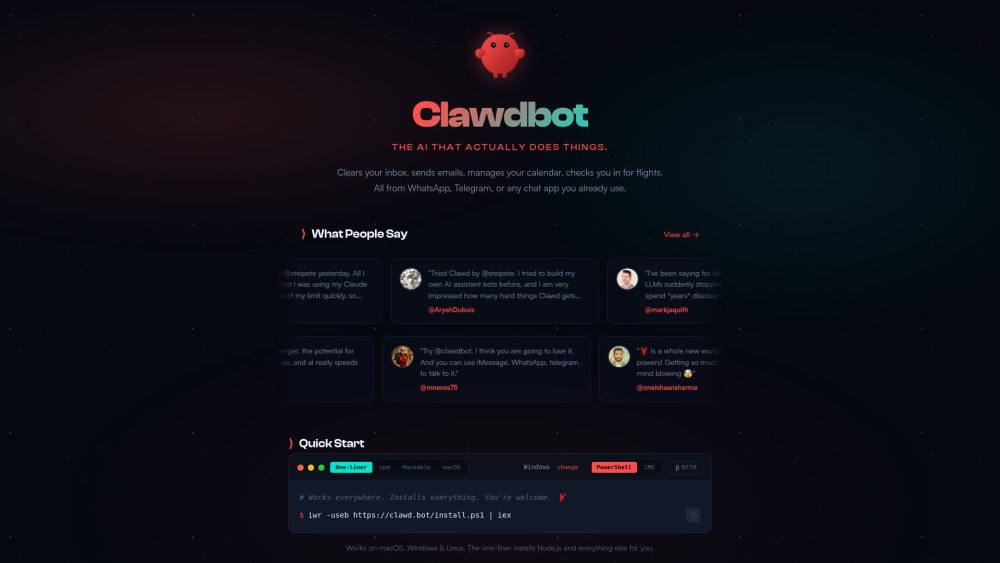 OpenClaw screenshot 1