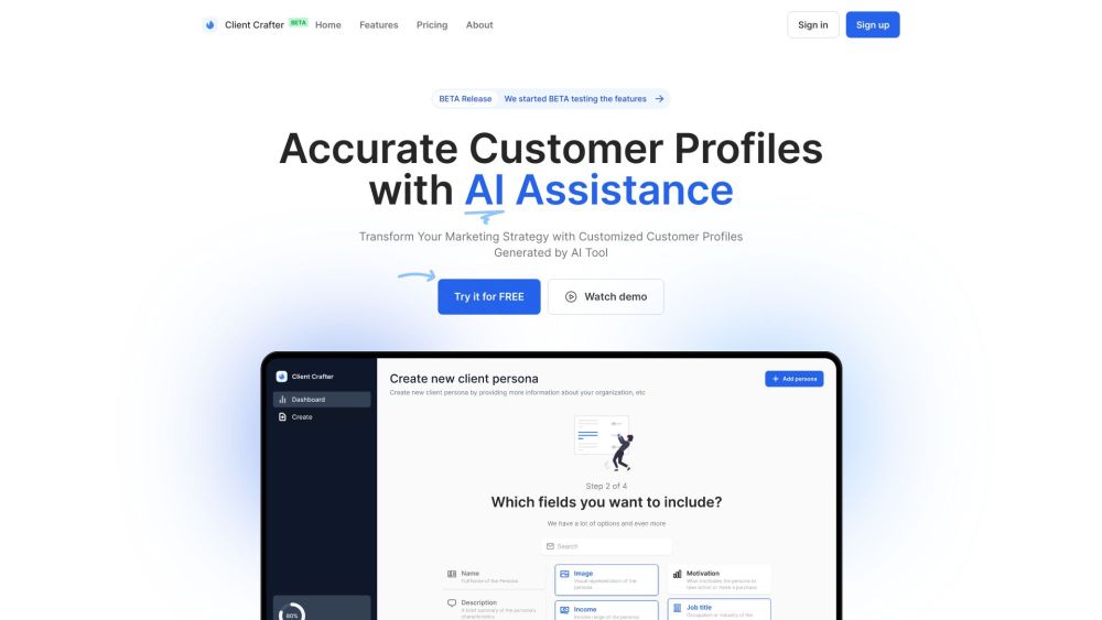 Client Crafter screenshot 1