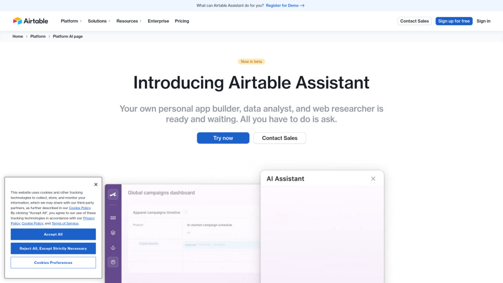 Airtable screenshot 1