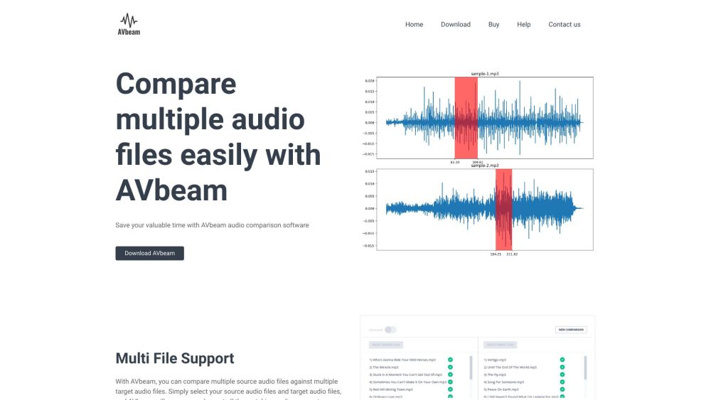 AVbeam screenshot 1