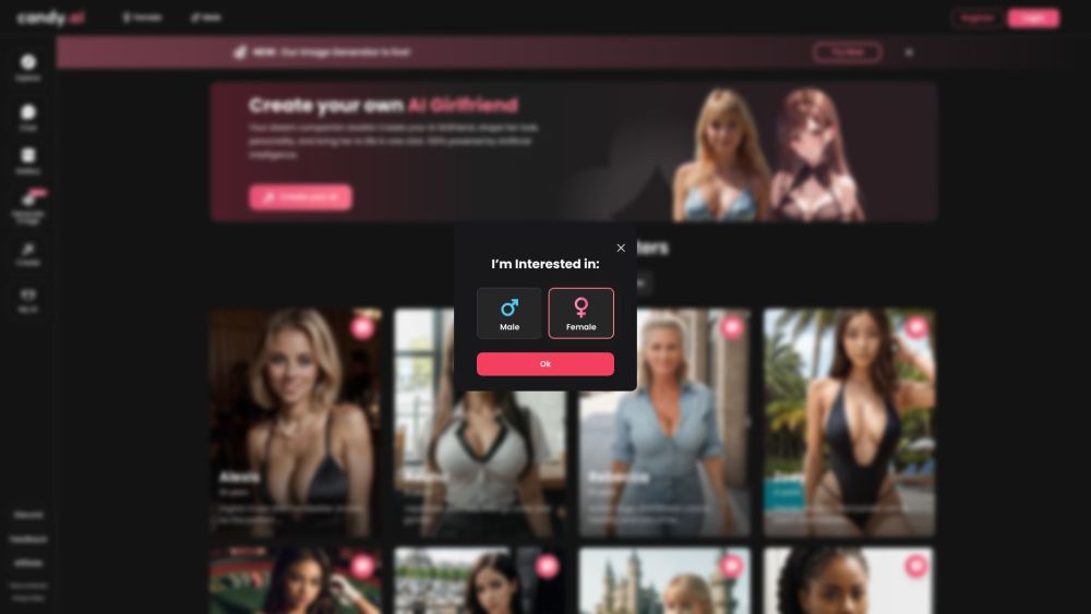 Candy AI screenshot 1