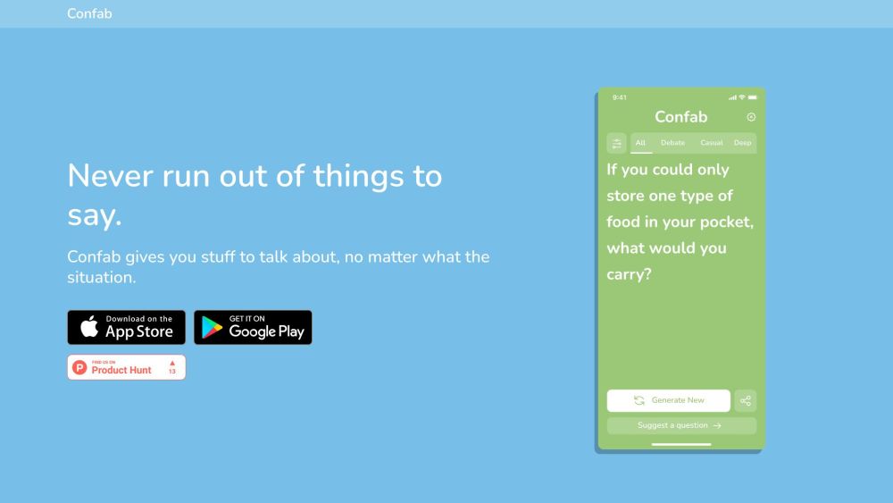 Confab screenshot 1