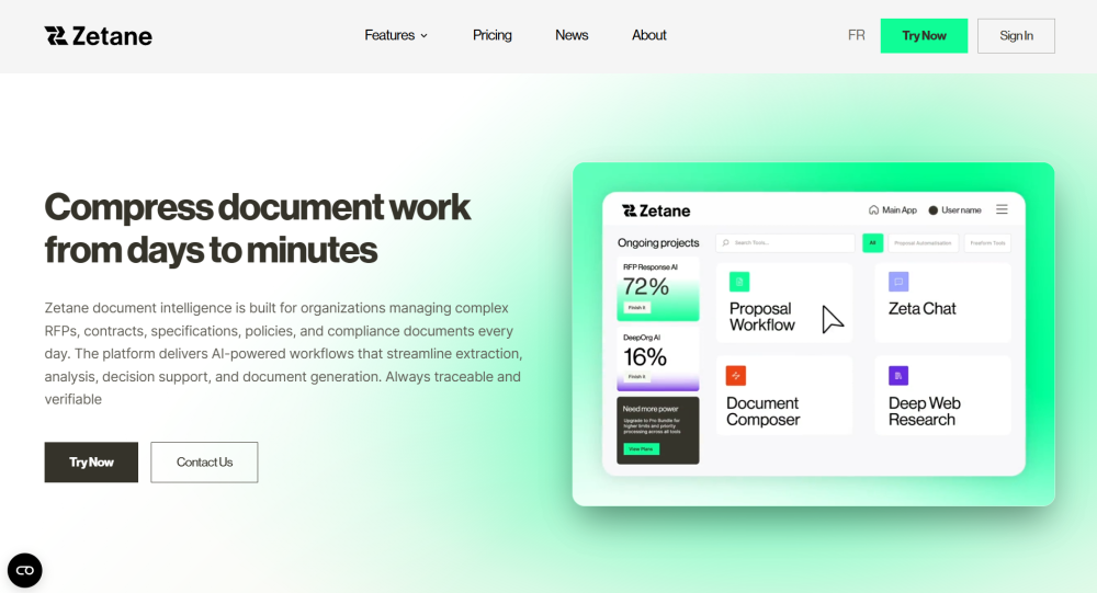 Zetane screenshot 1