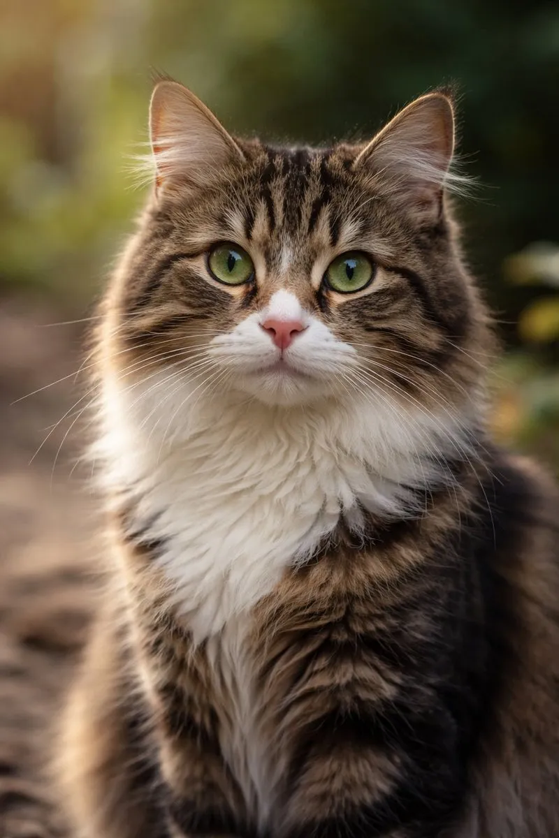 猫的写实照片 - 2
