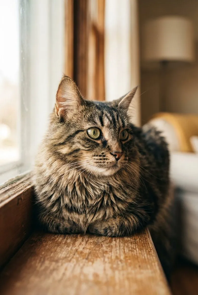猫的写实照片 - 1