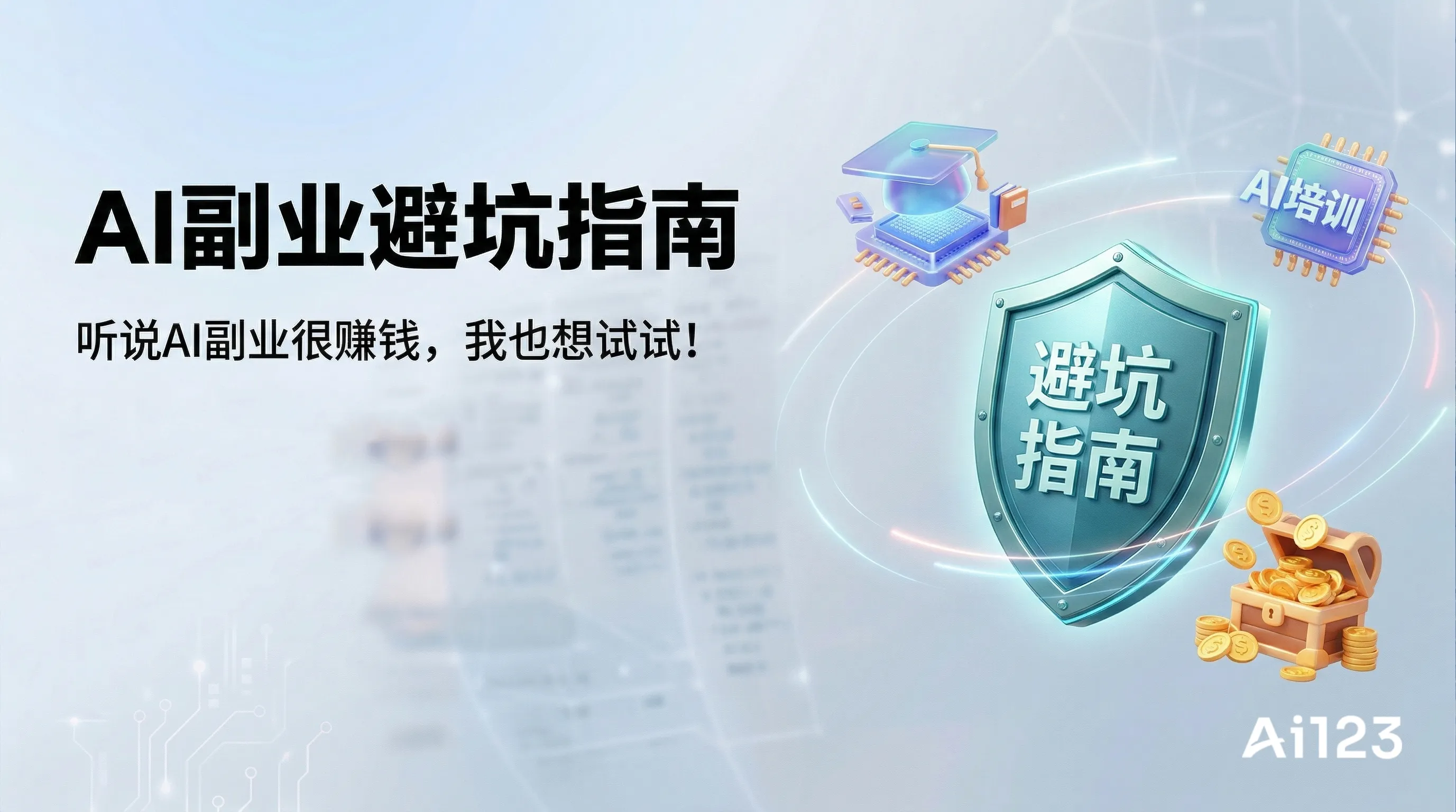 AI副业避坑指南