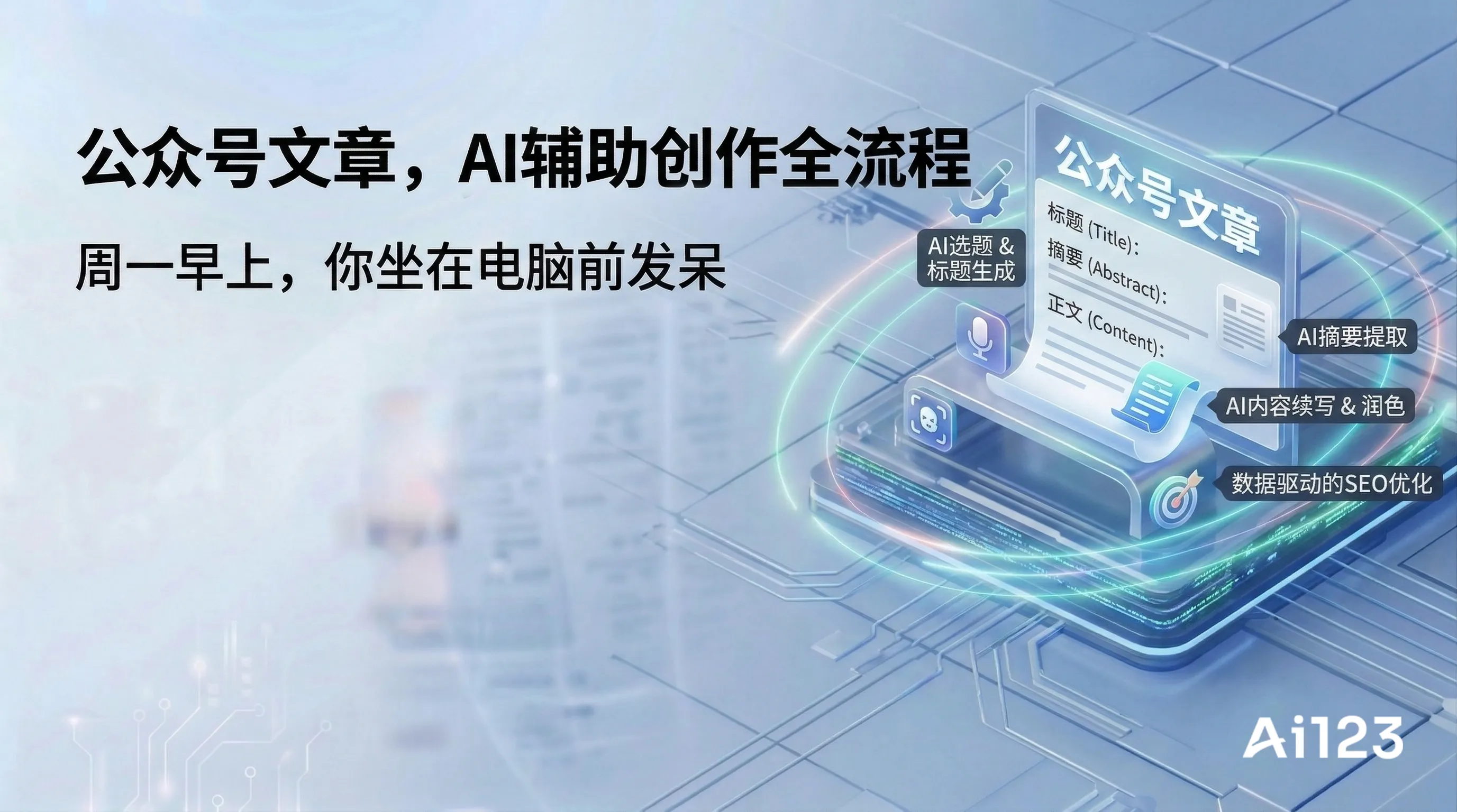 公众号文章，AI辅助创作全流程