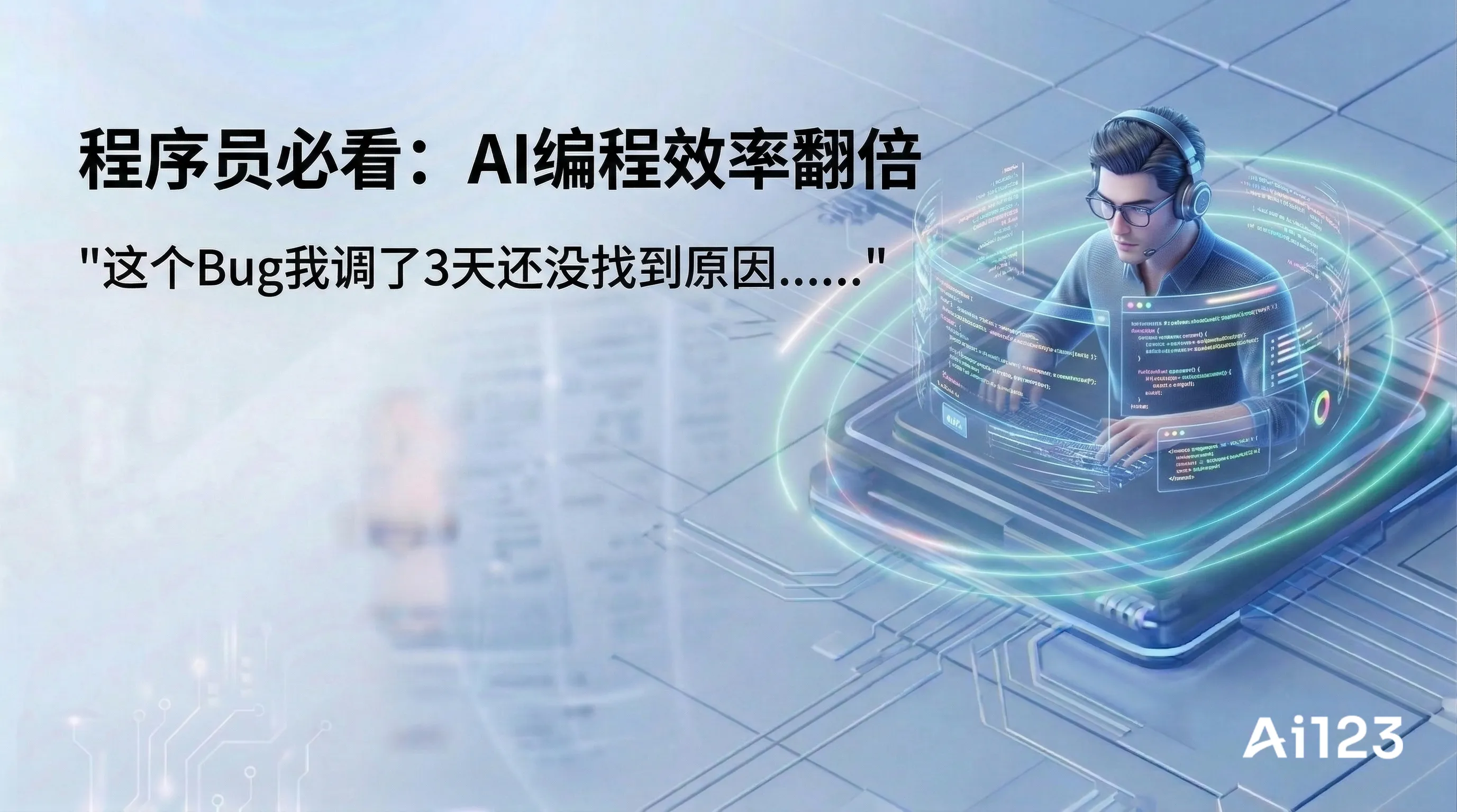 程序员必看：AI编程效率翻倍