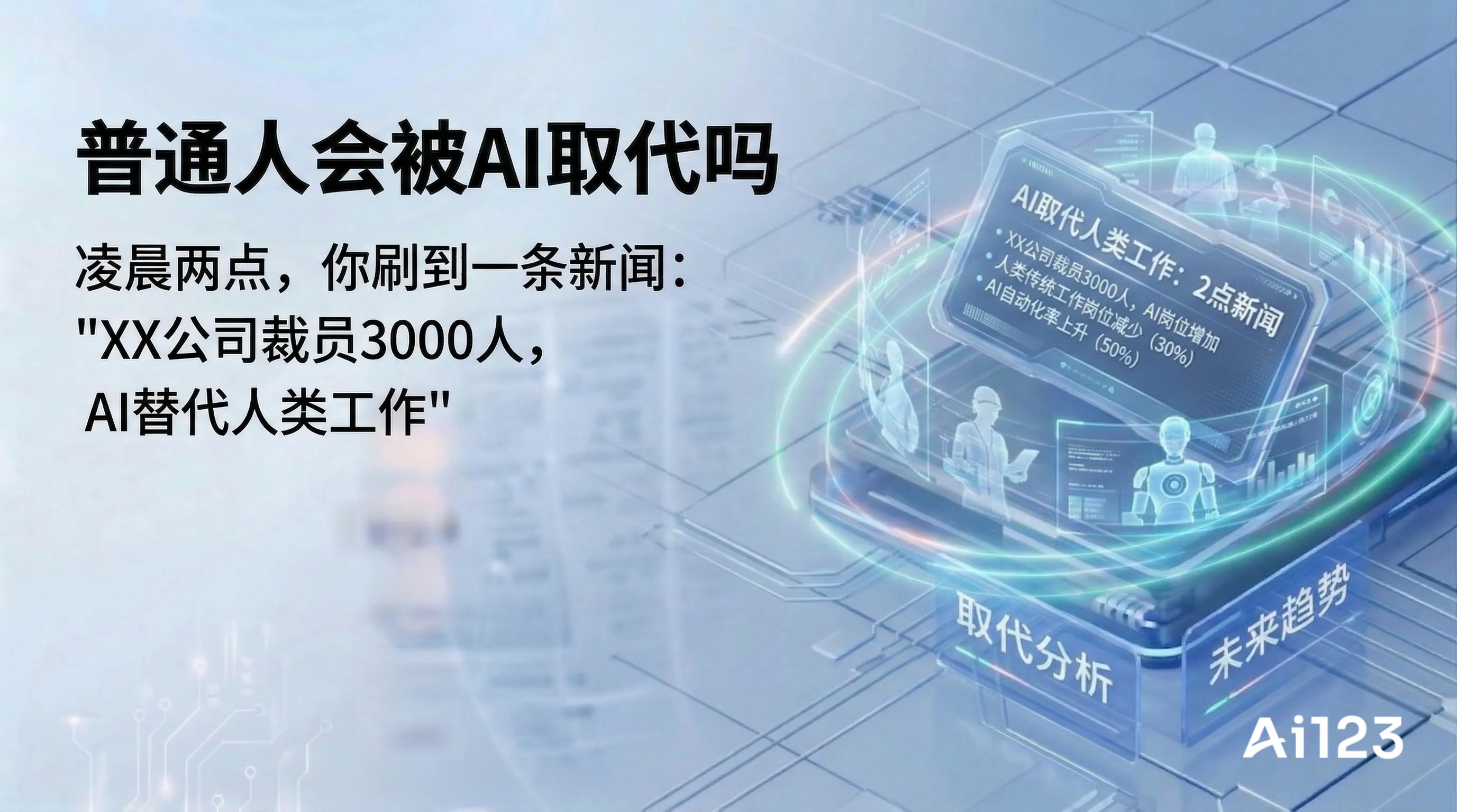 普通人会被AI取代吗